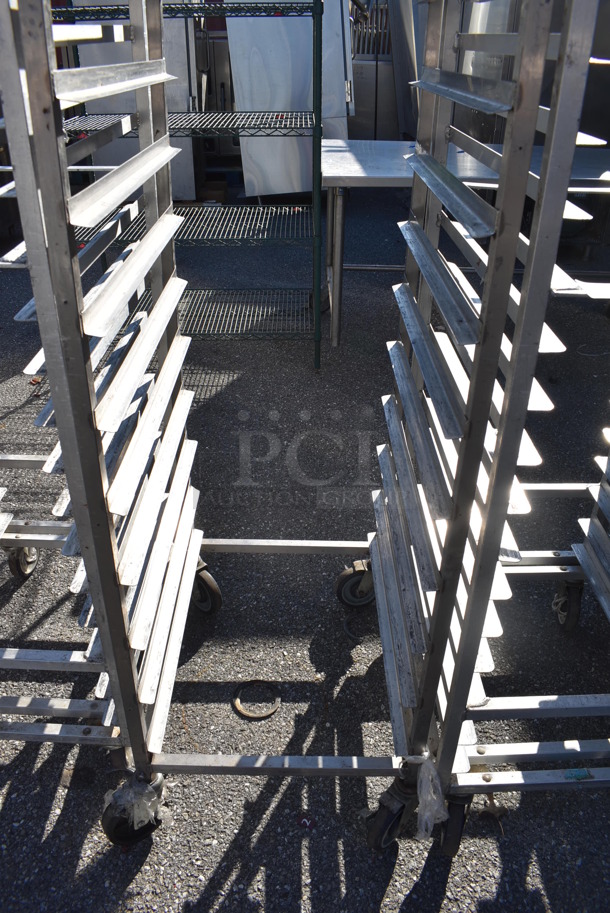 Metal Commercial Pan Transport Rack on Commercial Casters. 20.5x26x72 - Image 3 of 3