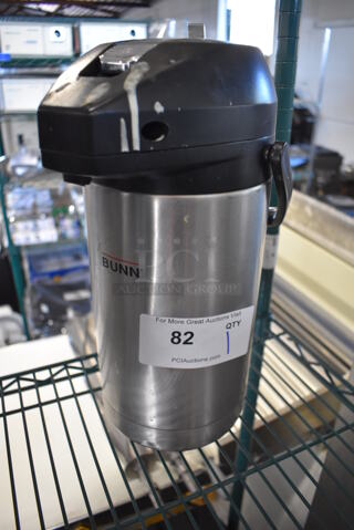 Bunn Stainless Steel Air Pot. 7.5x9x14