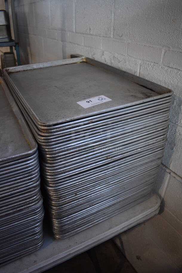 50 Metal Full Size Baking Pans. 18x26x1. 50 Times Your Bid! - Image 3 of 3