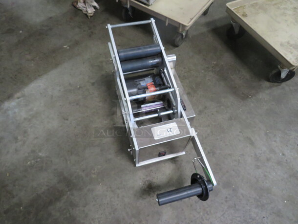 One Label Roller. WORKING! needs power Cord. - Image 1 of 4