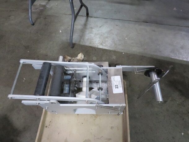 One Label Roller. WORKING! needs power Cord. - Image 1 of 3