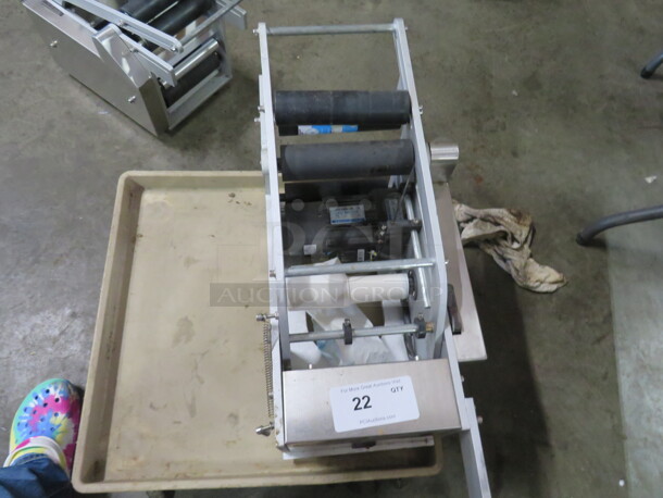 One Label Roller. WORKING! needs power Cord. - Image 2 of 3