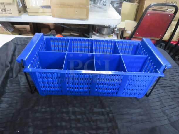 One NEW SYSCO Flatware Dish Rack With Handles. - Image 1 of 2
