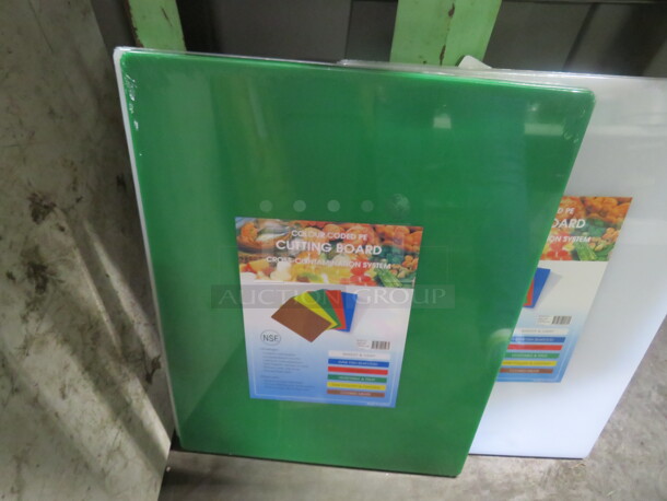 One NEW 18X24 Green Cutting Board. - Image 1 of 1