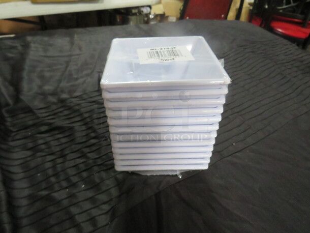 NEW 4X4X1.5 Square GET Bowl. 12XBID #ML-278-W. - Image 2 of 2