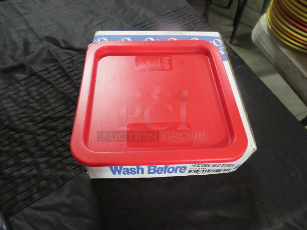 NEW Sysco 6/8 Quart Food Storage Lid. 6XBID - Image 1 of 1