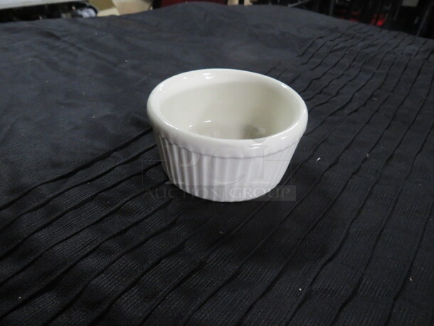 One Case Of 36 NEW Sysco 4oz Fluted Ramekins. #5337316 - Image 2 of 3