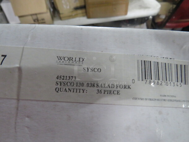 NEW Sysco Salad Fork. #465347. 12XBID - Image 2 of 2