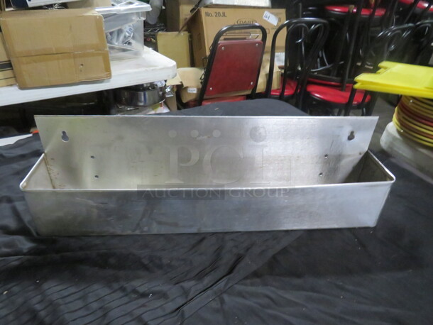 One 22 Inch Stainless Steel Speed Rail.