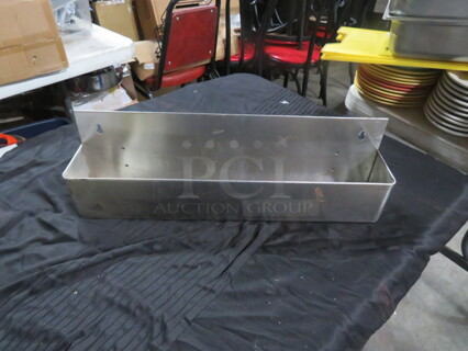 One 22 Inch Stainless Steel Speed Rail.