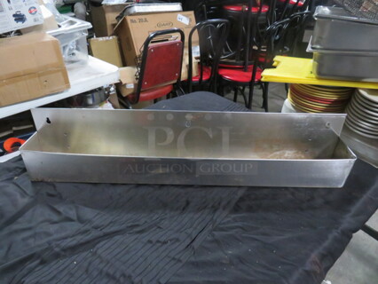 One 32 Inch Stainless Steel Speed Rail.