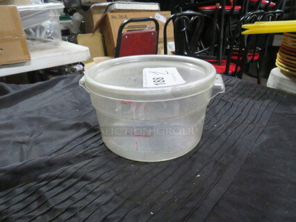 2 Quart Food Storage Container With Lid. 2XBID