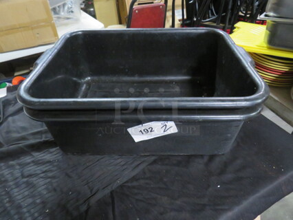 Black Bussing Tub. 2XBID