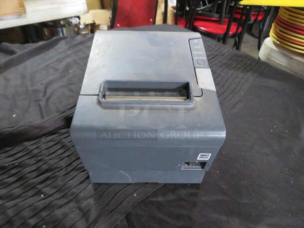 One Epson Thermal Printer. Model# M244A.