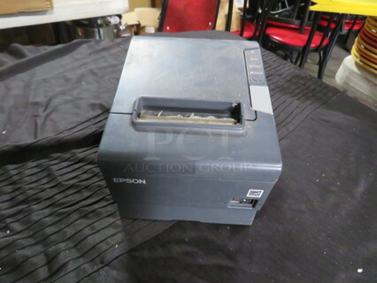 One Epson Thermal Printer. Model# M244A.