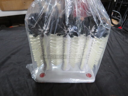 One NEW Glass Wash Brush System.