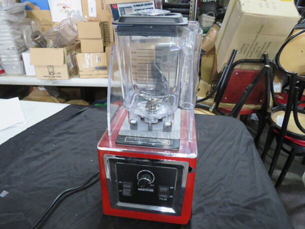 One Wanston Blender. NEW And Working. Small Chip On Front See Pic. 120 Volt.