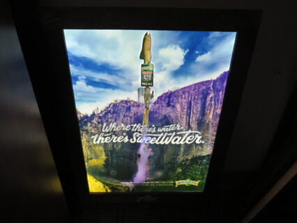 One 27X21 Awesome Wooden Framed Sweetwater Light Up Picture.