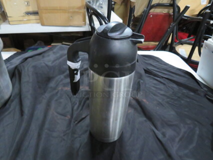One 32oz Stainless Steel Creamer.