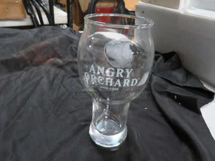 NEW Angry Orchard 16oz Pilsner Glass. 12XBID