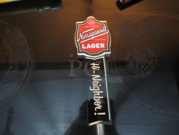 One Beer Tap Handle.