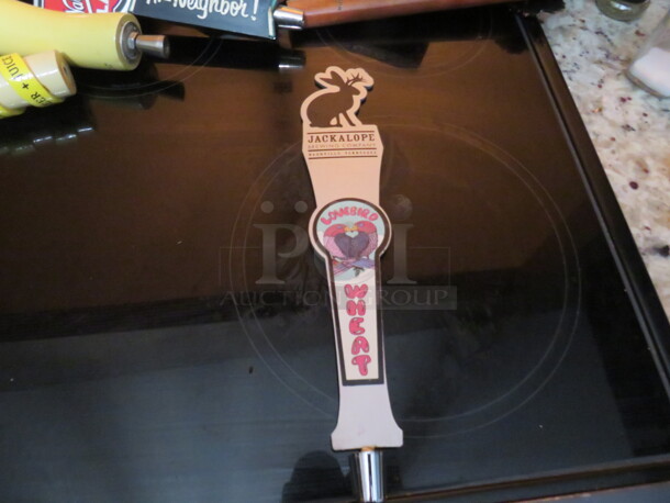 One Beer Tap Handle.