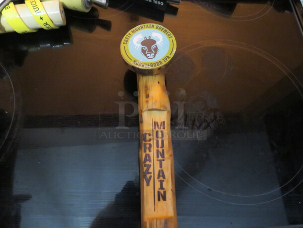 One Beer Tap Handle.