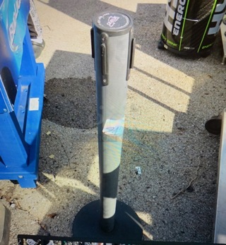 Queue Crowd Control Pole. 2XBID