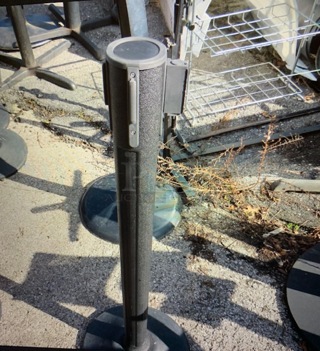 US Weight Crowd Control Pole. 2XBID