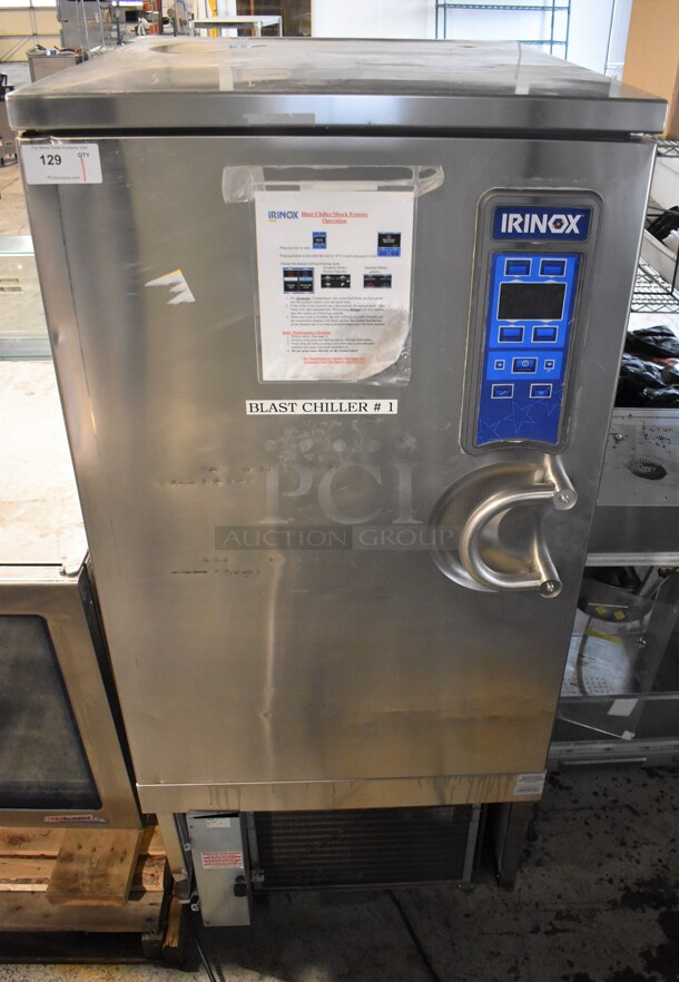 Irinox MF 70.1L ETL Stainless Steel Commercial Blast Freezer. 208 Volts, 3 Phase. 34x42x78