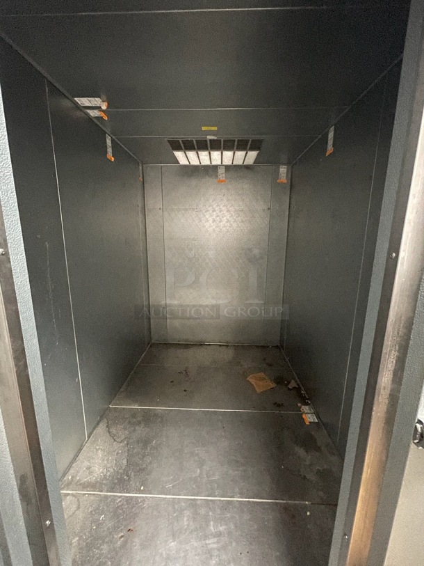 Norlake 6'x8' SELF CONTAINED Walk In Freezer Box w/ Copeland RF42C1E-CAV-101 Compressor and Norlake CPF100DC-A Condenser. 208-230 Volts, 1 Phase. Pictures of Unit Before Disassembly Are Included In The Listing - Image 2 of 10