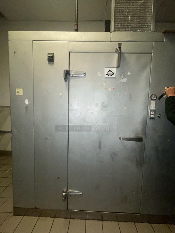 2 Harford Walk In Boxes That Make One 14'x6'x7' Combo Box w/ Tecumseh AK167ET-045-A4 208-230 Volt, 1 Phase Compressor, Tecumseh AW613ET-111-J7 208-230 Volt, 1 Phase Compressor, Bohn LET065BSWGJ 208-230 Volt, 1 Phase Condenser and Bohn ADT065ASWGJ 115 Volt, 1 Phase Condenser. Pictures of Unit Before Disassembly Are Included In The Listing. 2 Times Your Bid! - Image 2 of 12