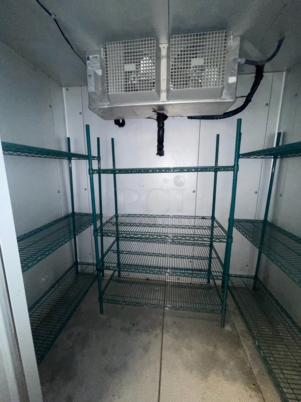 2 Harford Walk In Boxes That Make One 14'x6'x7' Combo Box w/ Tecumseh AK167ET-045-A4 208-230 Volt, 1 Phase Compressor, Tecumseh AW613ET-111-J7 208-230 Volt, 1 Phase Compressor, Bohn LET065BSWGJ 208-230 Volt, 1 Phase Condenser and Bohn ADT065ASWGJ 115 Volt, 1 Phase Condenser. Pictures of Unit Before Disassembly Are Included In The Listing. 2 Times Your Bid! - Image 4 of 12