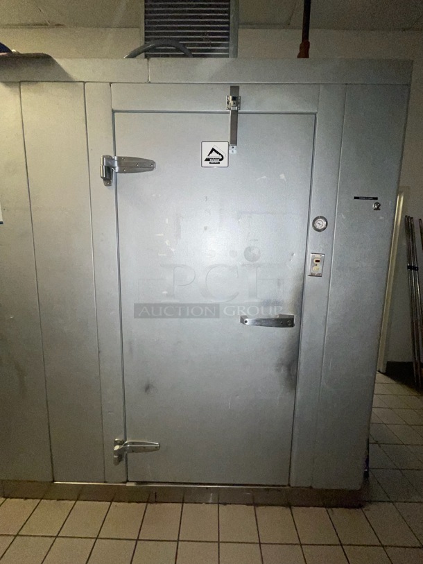 2 Harford Walk In Boxes That Make One 14'x6'x7' Combo Box w/ Tecumseh AK167ET-045-A4 208-230 Volt, 1 Phase Compressor, Tecumseh AW613ET-111-J7 208-230 Volt, 1 Phase Compressor, Bohn LET065BSWGJ 208-230 Volt, 1 Phase Condenser and Bohn ADT065ASWGJ 115 Volt, 1 Phase Condenser. Pictures of Unit Before Disassembly Are Included In The Listing. 2 Times Your Bid! - Image 5 of 12