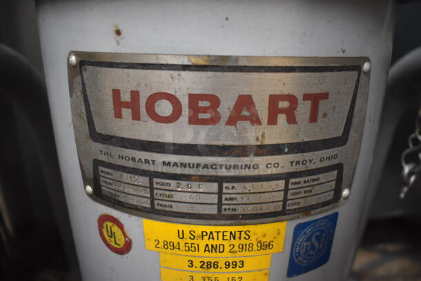 Hobart VCM25 Metal Commercial Floor Style Vertical Cutter Mixer. 208 Volts, 3 Phase. 29x24x46 - Image 5 of 10