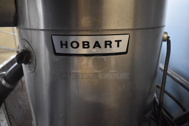 Hobart 6115 Metal Commercial Countertop Potato Peeler on Metal Stand w/ Commercial Casters. 115 Volts, 1 Phase. 16x26x58. Tested and Working! - Image 6 of 10