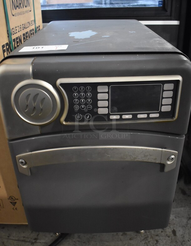 2017 Turbochef NGO Metal Commercial Countertop Electric Powered Rapid Cook Oven. 208/240 Volts, 1 Phase. 16x28x25
