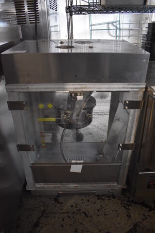Gold Medal 2001ST Metal Commercial Countertop Popcorn Machine Merchandiser. 120 Volts, 1 Phase. 27x20x40. Cannot Test Due To Plug Style