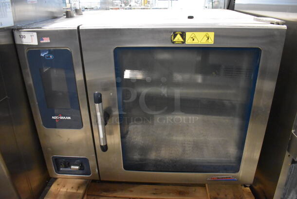 2018 Alto Shaam CTP7-20E Stainless Steel Commercial Combitherm Convection Oven. 208-240 Volts, 3 Phase. 44x40x36