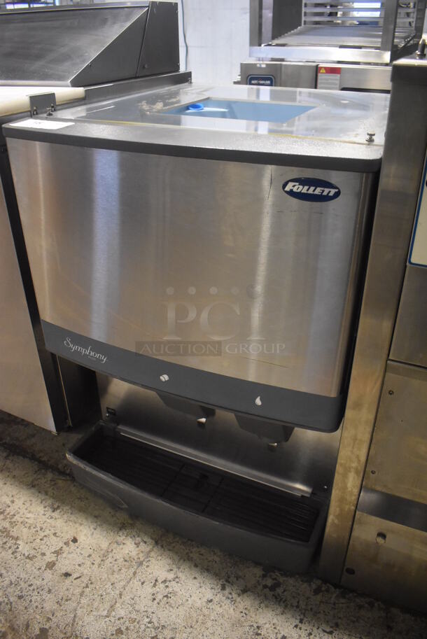 2017 Follett Symphony Plus 110CM Stainless Steel Commercial Water and Ice Dispenser. 115 Volts, 1 Phase. 25x28.5x35 - Image 4 of 8