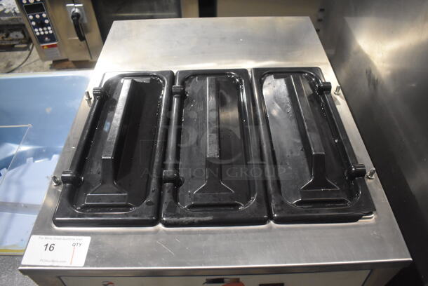 Spaceman 6265 Stainless Steel Commercial Countertop Air Cooled 2 Flavor w/ Twist Soft Serve Ice Cream Machine. 220 Volts, 1 Phase. 24x37x42 - Image 5 of 8