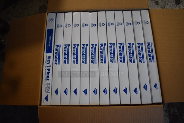 12 BRAND NEW IN BOX! Purolator Key Pleat Filters. 20x20x2. 12 Times Your Bid! - Image 5 of 6