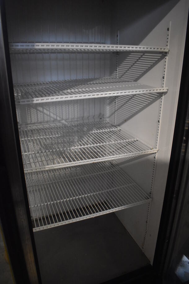 2012 True GDM-49F-LD ENERGY STAR Metal Commercial 2 Door Reach In Freezer Merchandiser w/ Poly Coated Racks. 115/208-230 Volts, 1 Phase. 54x34x78 - Image 7 of 7