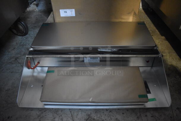 BRAND NEW IN BOX! Hobart 625A-1 Stainless Steel Commercial Countertop Wrapping Station. 115 Volts, 1 Phase. 22.5x27x5