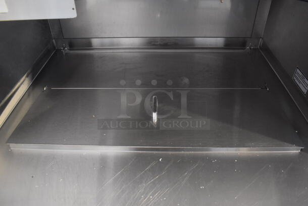 Duke DPC-38-120-DRW-DR-LM Stainless Steel Commercial Prep Station w/ 2 Drawers on Commercial Casters. 120 Volts, 1 Phase. 38x36x51. Tested and Working! - Image 3 of 8