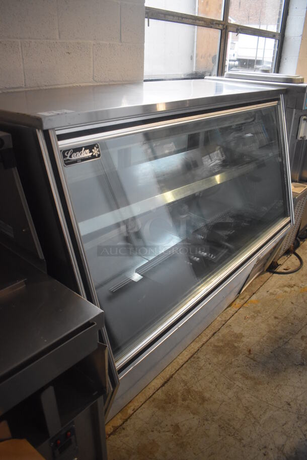 2012 Leader HDL72 S/C Metal Commercial Floor Style Deli Display Case Merchandiser. 115 Volts, 1 Phase. 72x33x52.5. Tested and Working! - Image 2 of 5