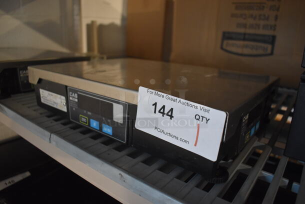 CAS PD-11 Metal Commercial Countertop 30 Pound Capacity Food Portioning Scale. 120 Volts, 1 Phase. 15x11x3.5 - Image 5 of 5