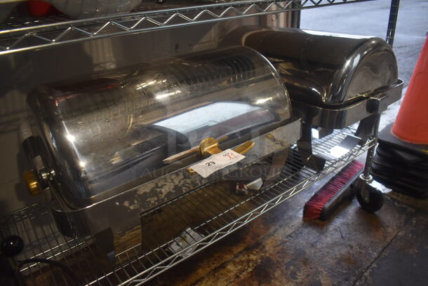 2 Metal Chafing Dishes. 26x18x17. 2 Times Your Bid! - Image 1 of 4