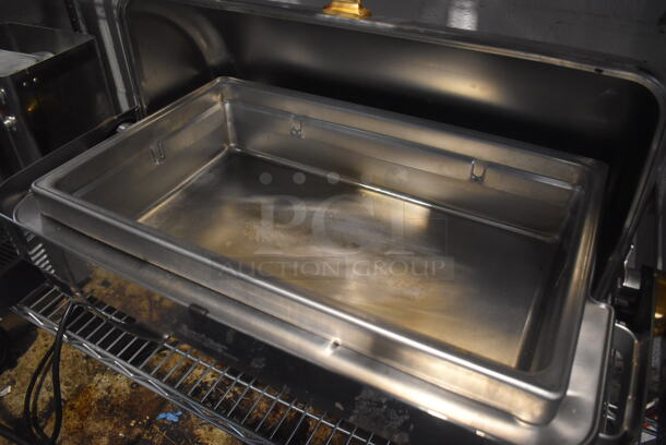 2 Metal Chafing Dishes. 26x18x17. 2 Times Your Bid! - Image 3 of 4