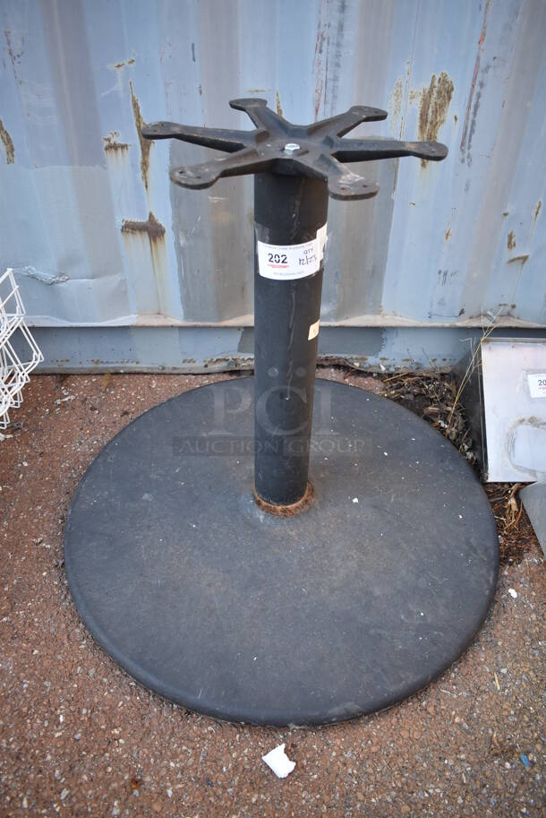 Metal Table Base. 34x34x28 - Image 1 of 3